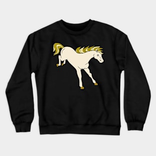 A very nice horse and pony dressage Crewneck Sweatshirt